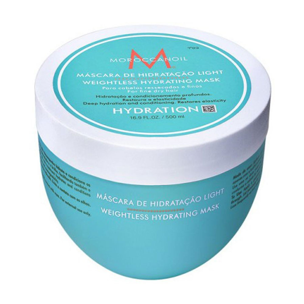 

Легка зволожувальна маска для тонкого волосся Moroccanoil Weightless Hydrating, 500 мл