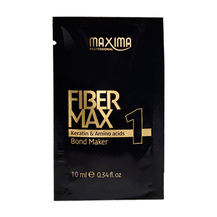 

Уцінка! Сироватка Maxima Professional Fiber Max 1 Kreatine & Amino Acids Bond Maker для кератинового відновлення волосся, 10 мл