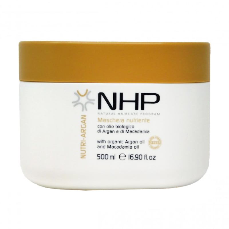 

Живильна відновлювальна маска для волосся NHP Nutri-Argan Nourishing Hair Mask, 500 мл