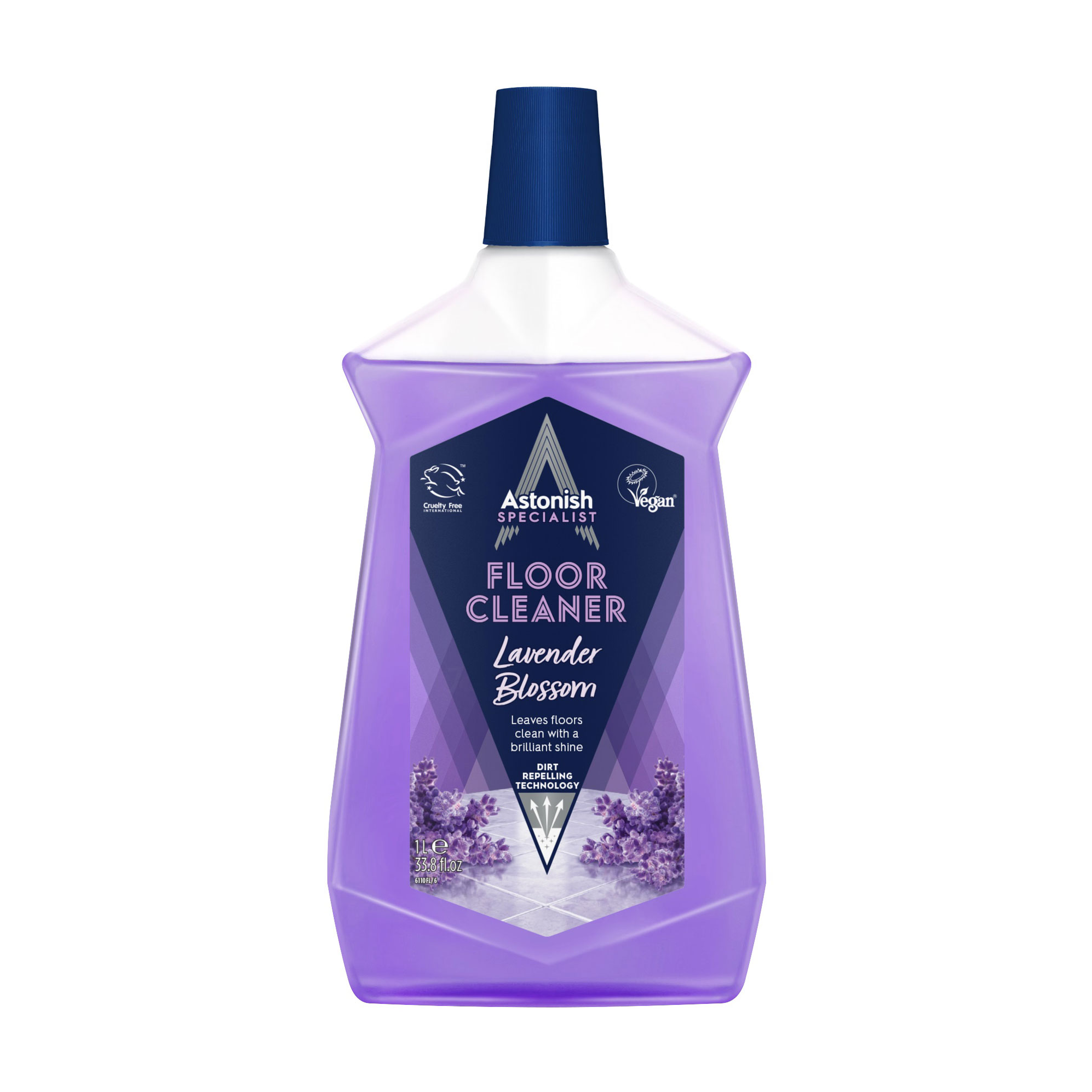 

Універсальний суперконцентрат для миття підлоги Astonish Floor Cleaner Lavender Blossom Лаванда, 1 л