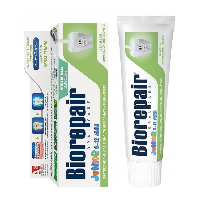 

Уцінка! Дитяча зубна паста Biorepair Oral Care Junior 6-12 років, 75 мл