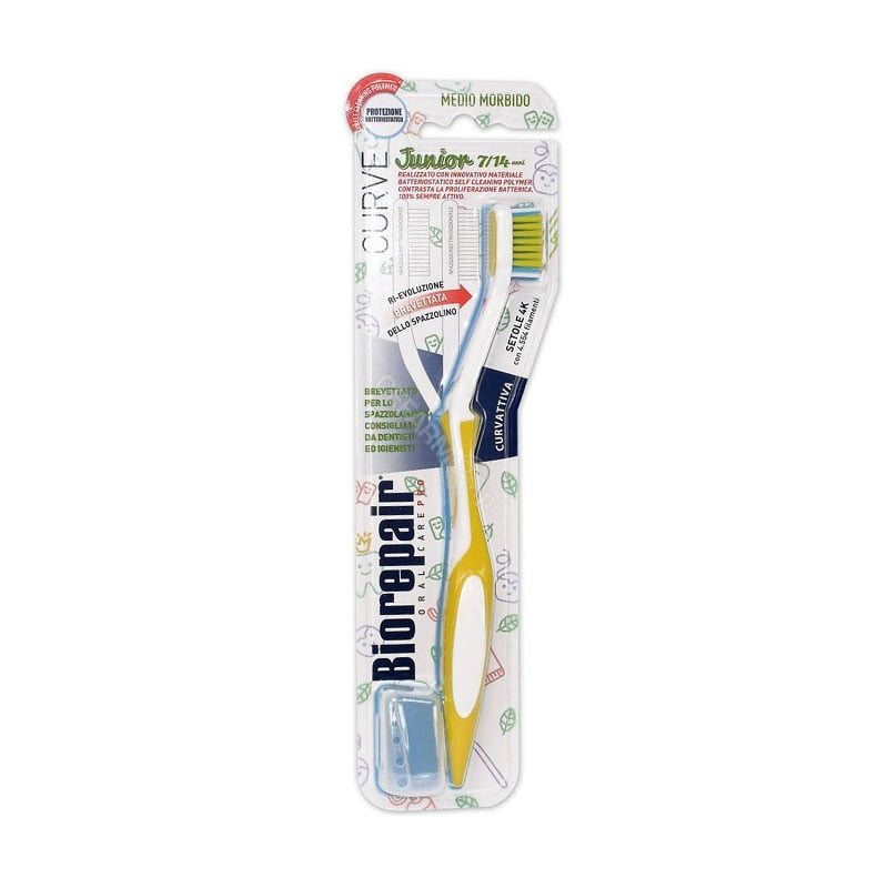 

Дитяча зубна щітка Biorepair Oral Care Pro Junior Досконале чищення, м'яка, від 7 до 14 років