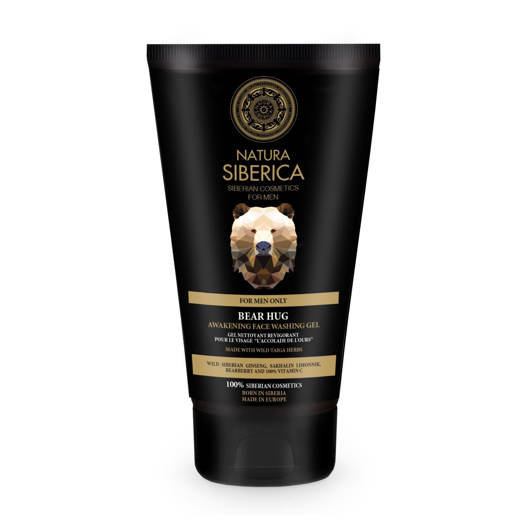 

Чоловічий гель для вмивання NATURA SIBERICA For Men Ведмежа хватка, пробуджувальний, 150 мл