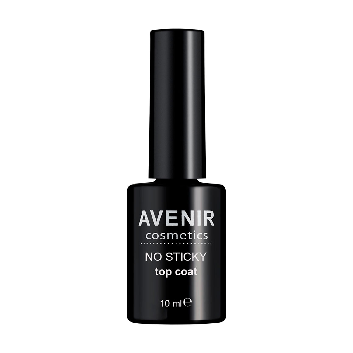 

Топове покриття для нігтів Avenir Cosmetics No Sticky Top Coat без липкого шару, 10 мл