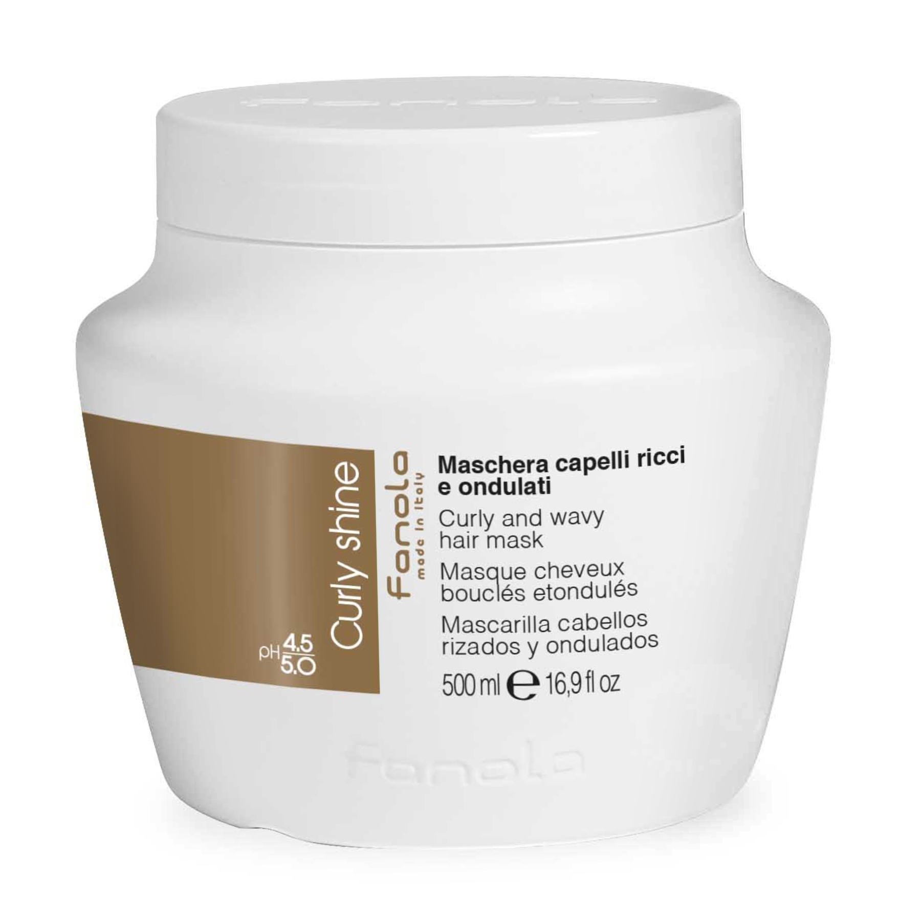 

Маска для кучерявого волосся Fanola Curly Shine Curly and Wavy Hair Mask, 500 мл