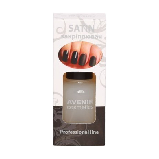 

Матовий лак-закріплювач Avenir Cosmetics Satin, 15 мл