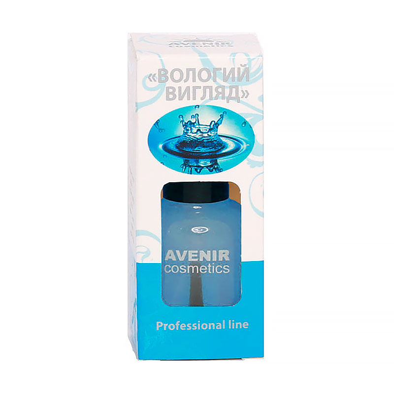 

Закріплювач лаку Avenir Cosmetics Brilliant Wet Shimmer Ефект мокрих нігтів, 15 мл