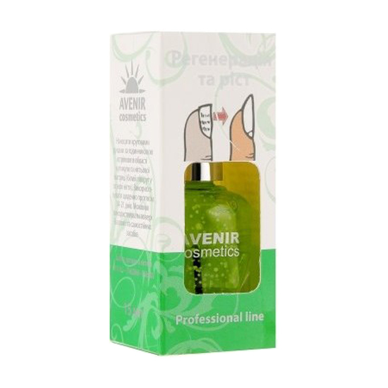 

База під лак Avenir Cosmetics Регенерація та ріст, 15 мл