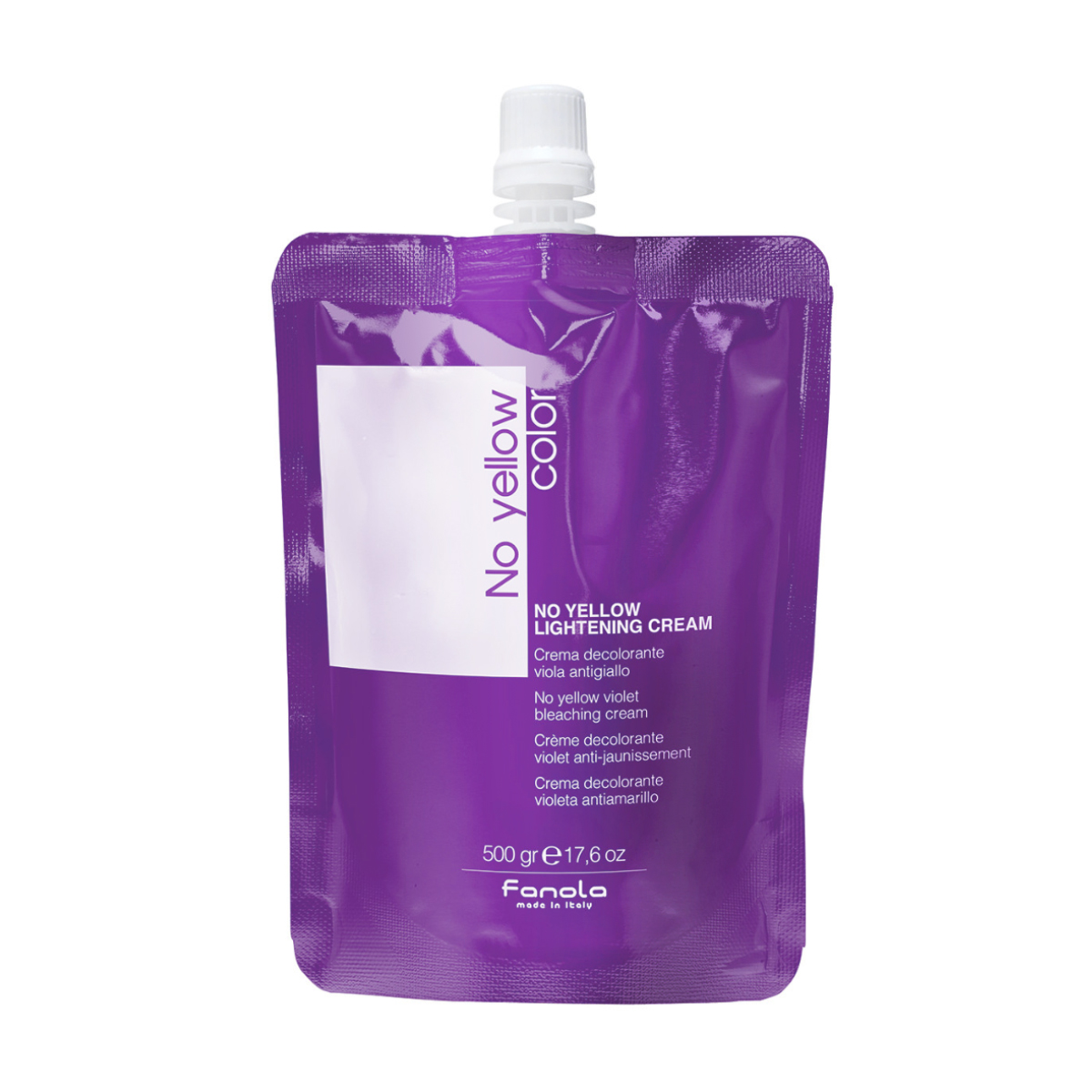 

Уцінка! Освітлювальний крем для волосся Fanola No Yellow Violet Bleaching Cream, 500 г