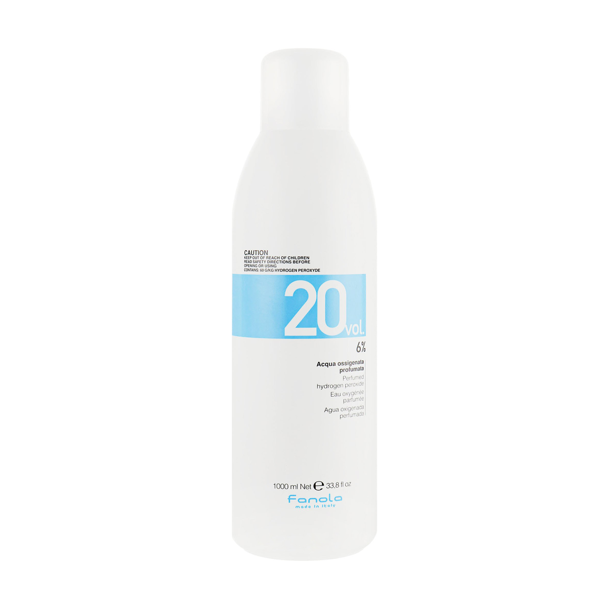 

Уцінка! Окислювач для волосся Fanola Perfumed Hydrogen Peroxide Hair Oxidant 20 vol 6%, 1 л