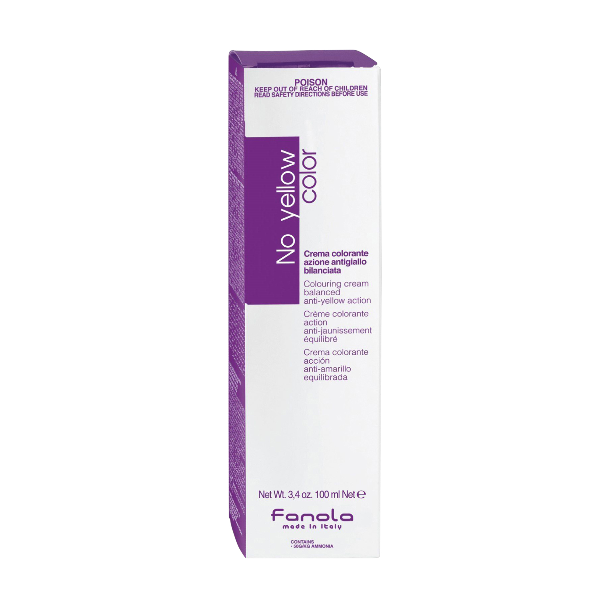 

Крем-фарба для волосся Fanola No Yellow Colouring Cream S.1322, 100 мл