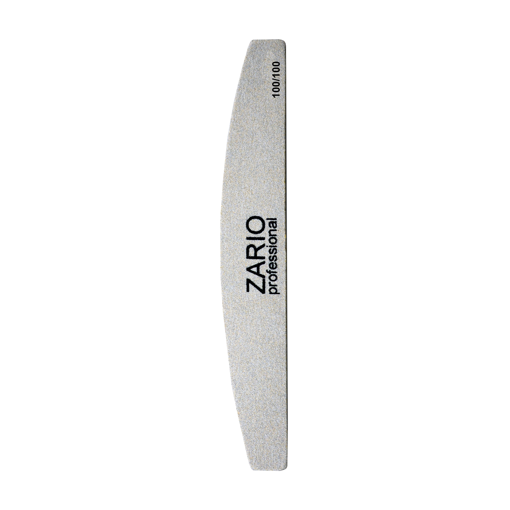 

Тонка пилка для нігтів Zario Professional 100/100 грит (місяць)