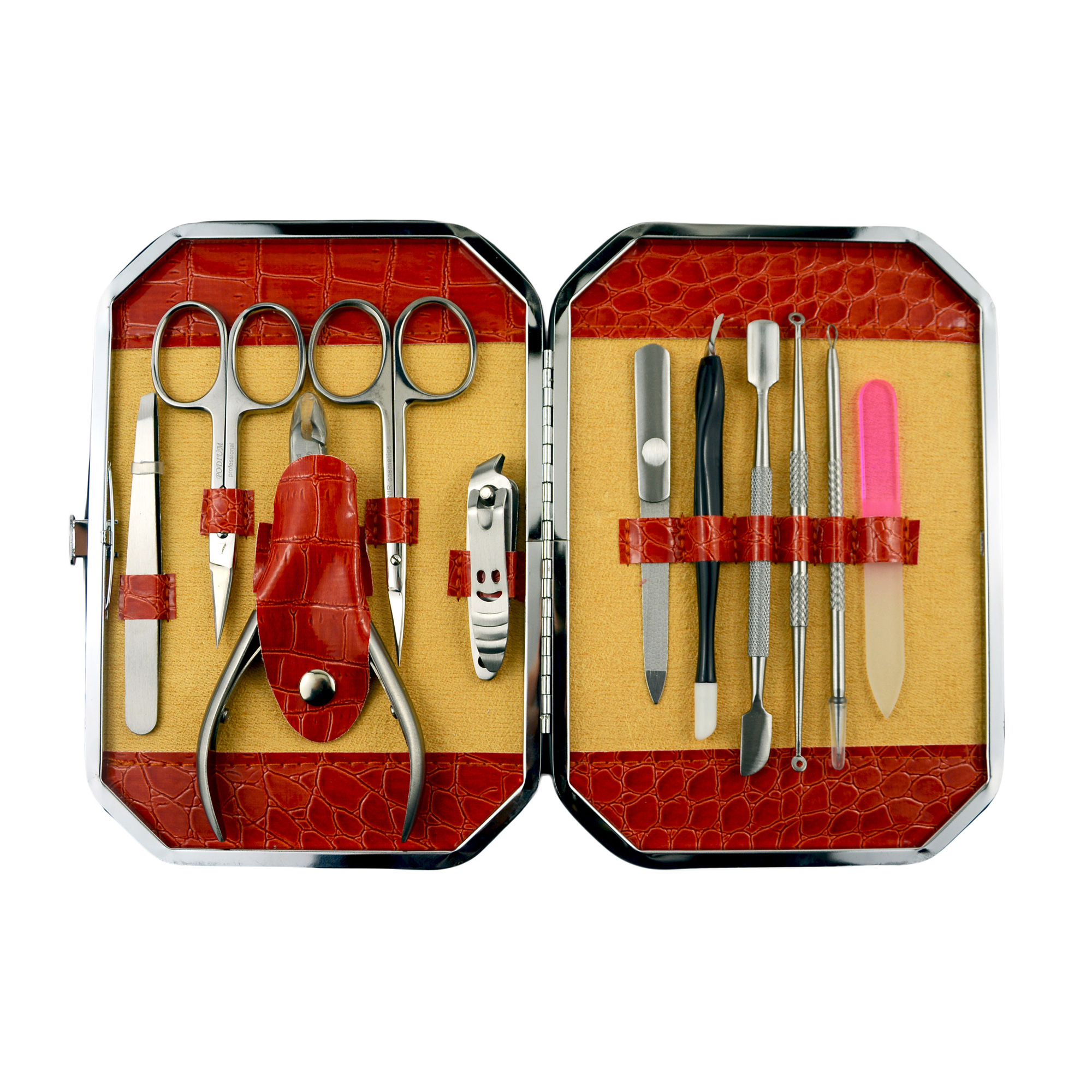 

Набір манікюрний Avenir Cosmetics Корал, 11 предметів