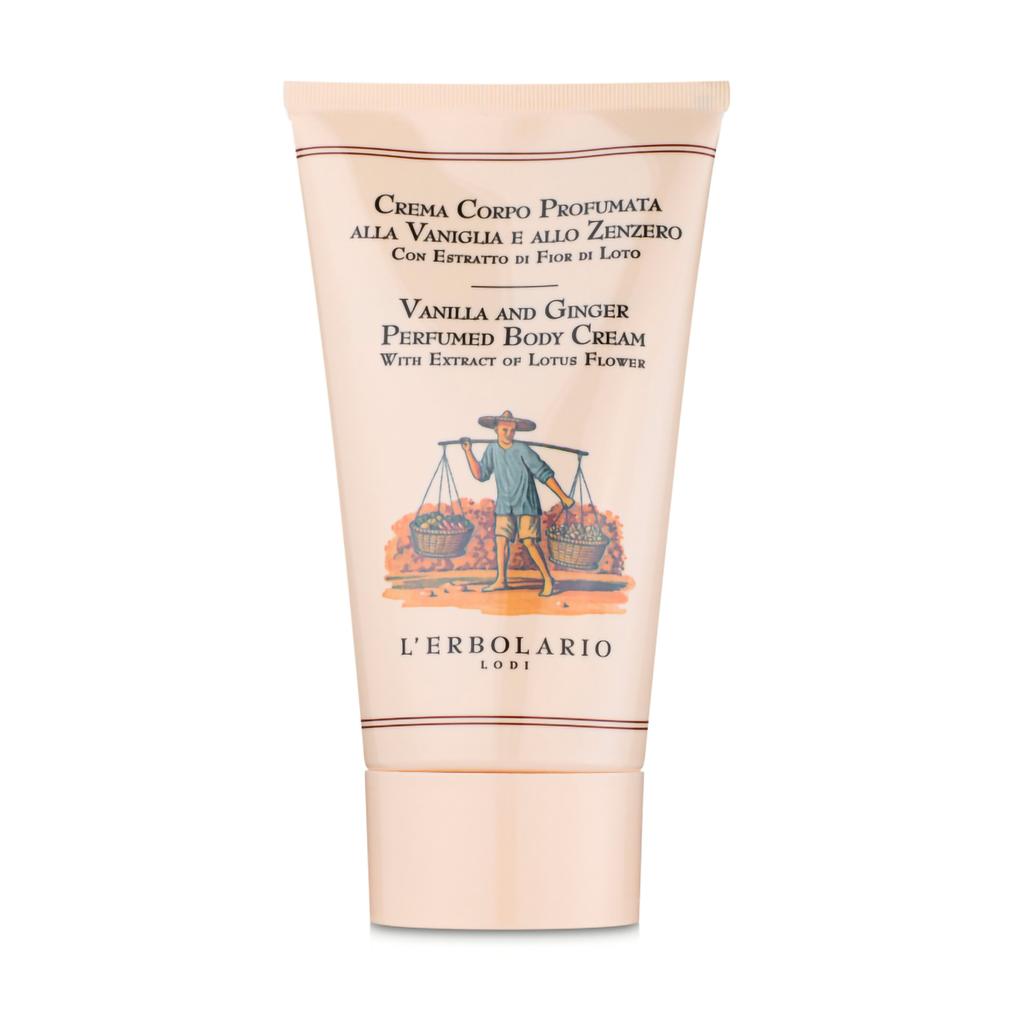 

Уцінка! Ароматизований крем для тіла L'Erbolario Ваніль та імбир, 150 мл