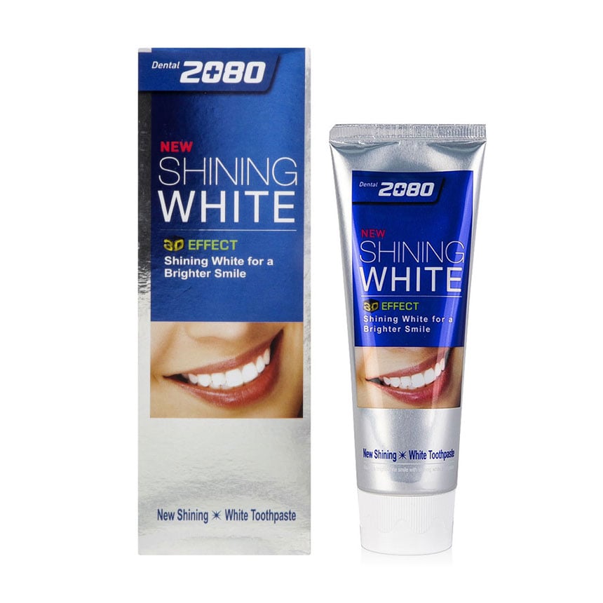 

Відбілювальна зубна паста Dental Clinic 2080 Shining White Сяйлива білизна, 100 г