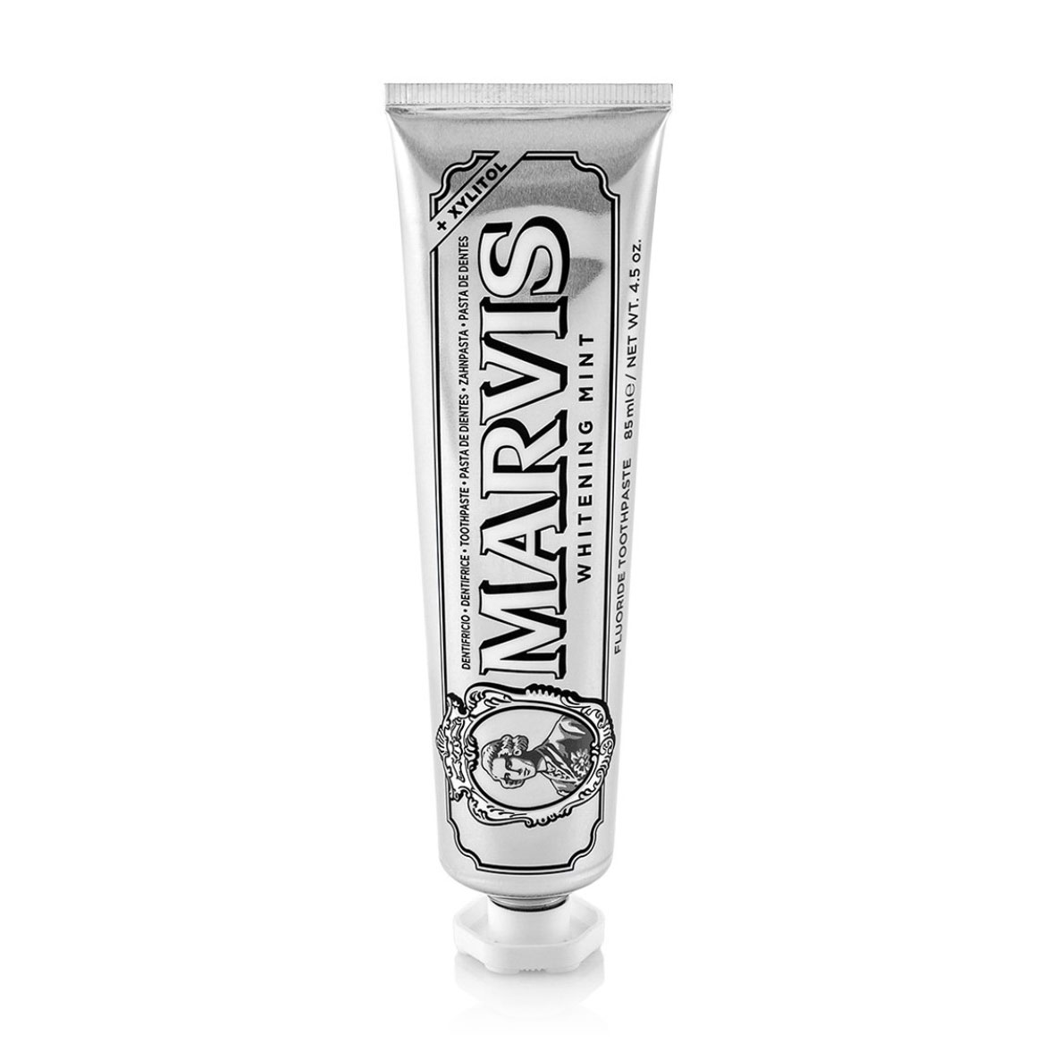 

Відбілювальна зубна паста Marvis Whitening Mint зі смаком м'яти, 85 мл