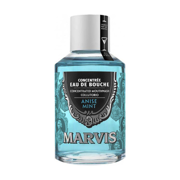 

Концентрований ополіскувач для ротової порожнини Marvis Concentree Eau De Bouche Anise Mint Аніс і м'ята, 120 мл