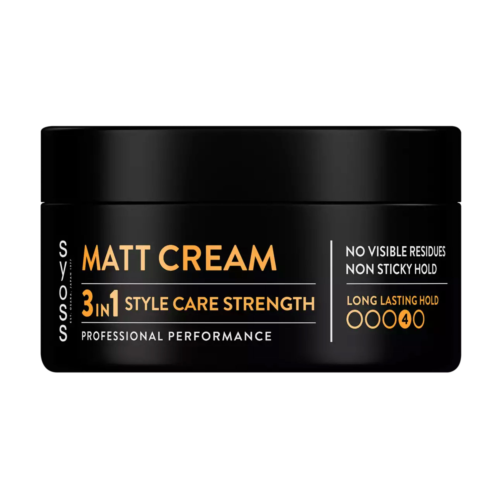 Фото - Стайлінг для волосся Syoss Матувальний крем для укладання волосся Matt Cream 3 In 1 Style Care Strength екстрасильна фіксація, 100 мл