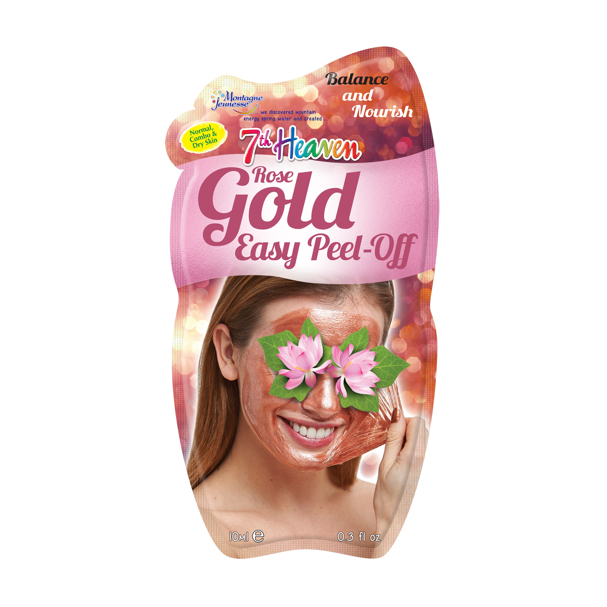 

Відлущувальна маска-плівка для обличчя 7th Heaven Rose Gold Easy Peel-Off, 10 г