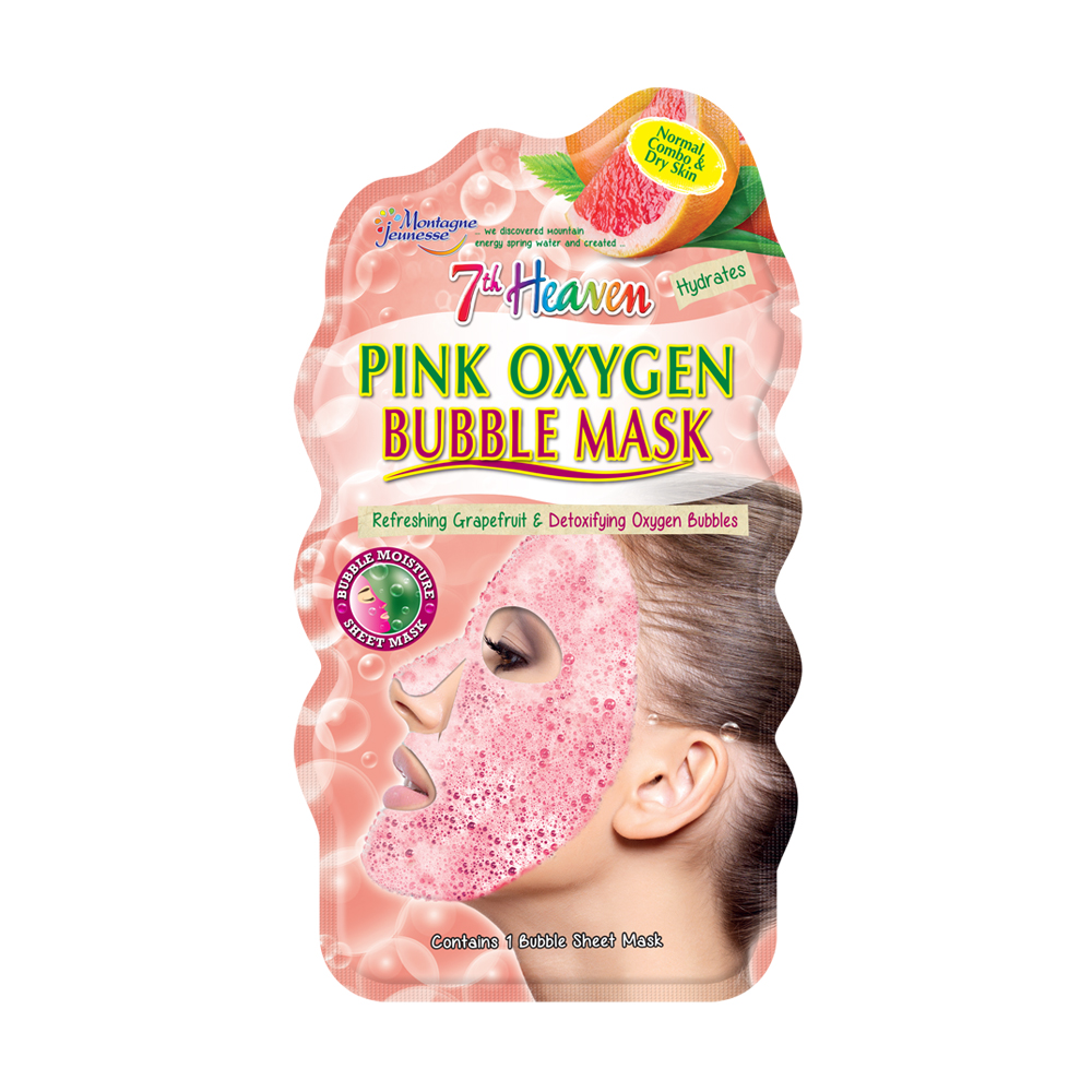 

Бульбашкова маска 7th Heaven Pink Oxygen Bubble Mask, 10 г