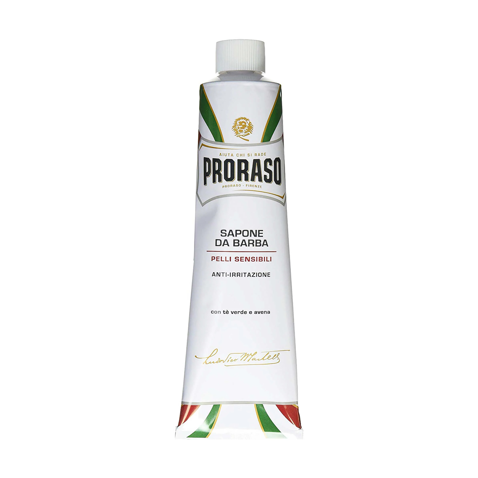 

Крем для гоління Proraso Sensitive Skin Shaving Cream для чутливої шкіри з екстрактом зеленого чаю і вівса, 150 мл