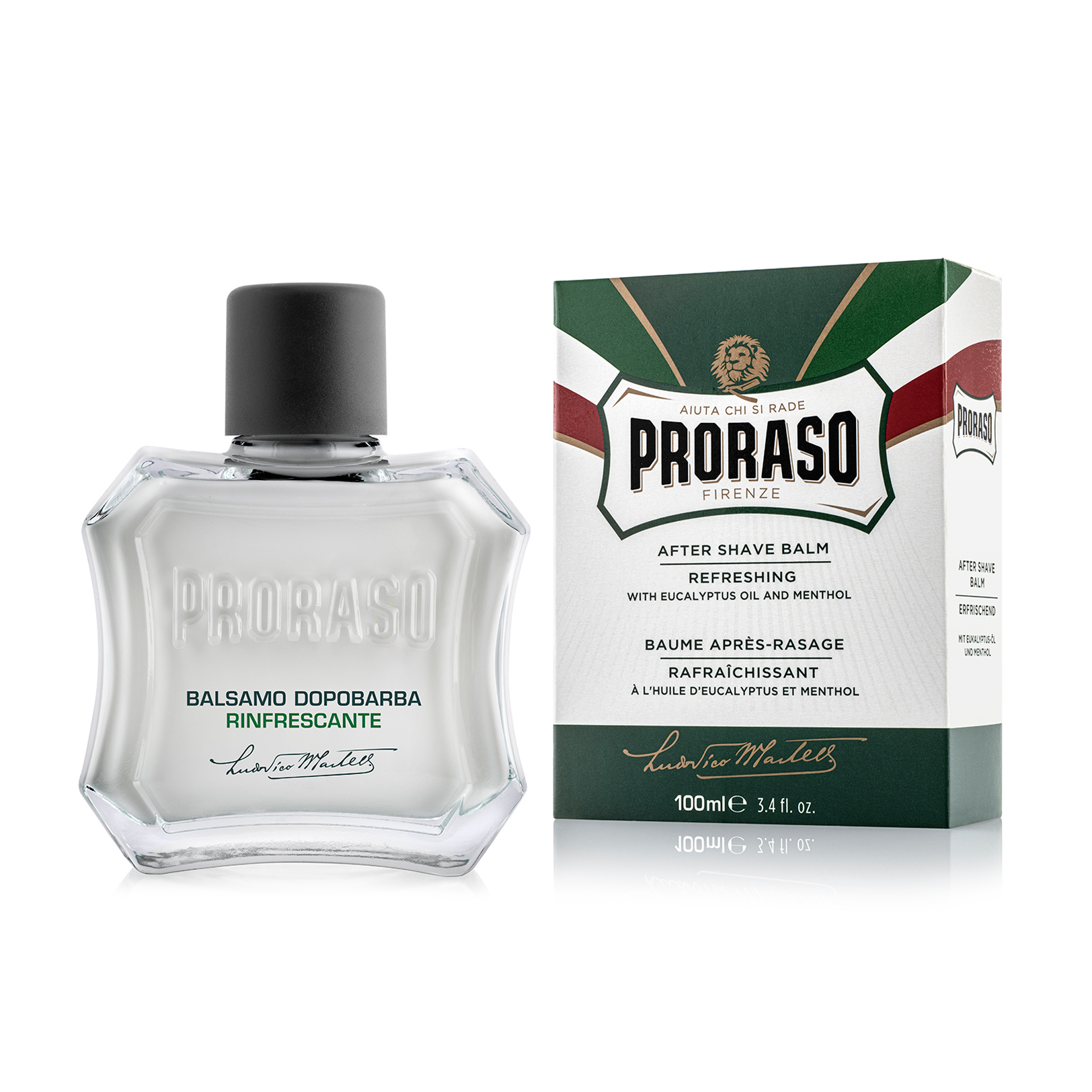 

Уцінка! Освіжальний і тонізувальний бальзам після гоління Proraso After Shave Balm з екстрактом евкаліпта та ментолом, 100 мл