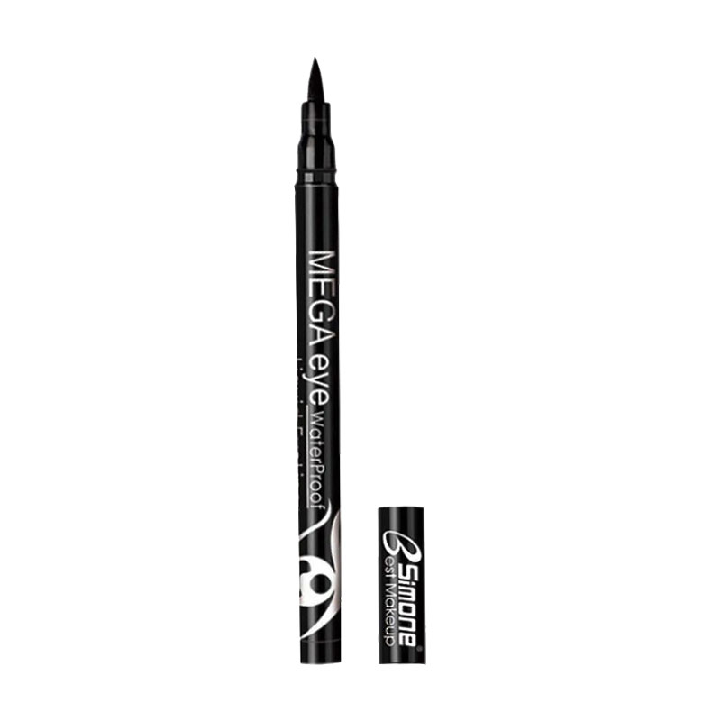

Підводка-фломастер для очей Simone Waterproof Liquid Eyeliner Чорна, 2 мл