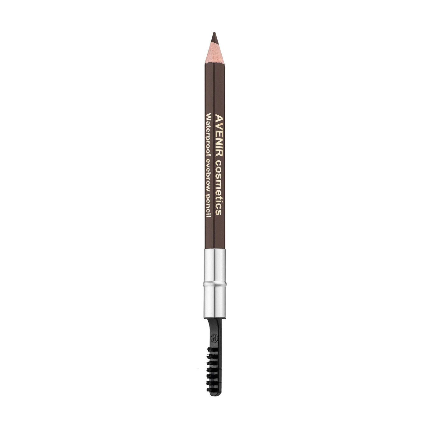 

Водостійкий олівець для брів Avenir Cosmetics Waterproof Eyebrow Pencil 80 Темний шоколад з попелом, 1.6 г