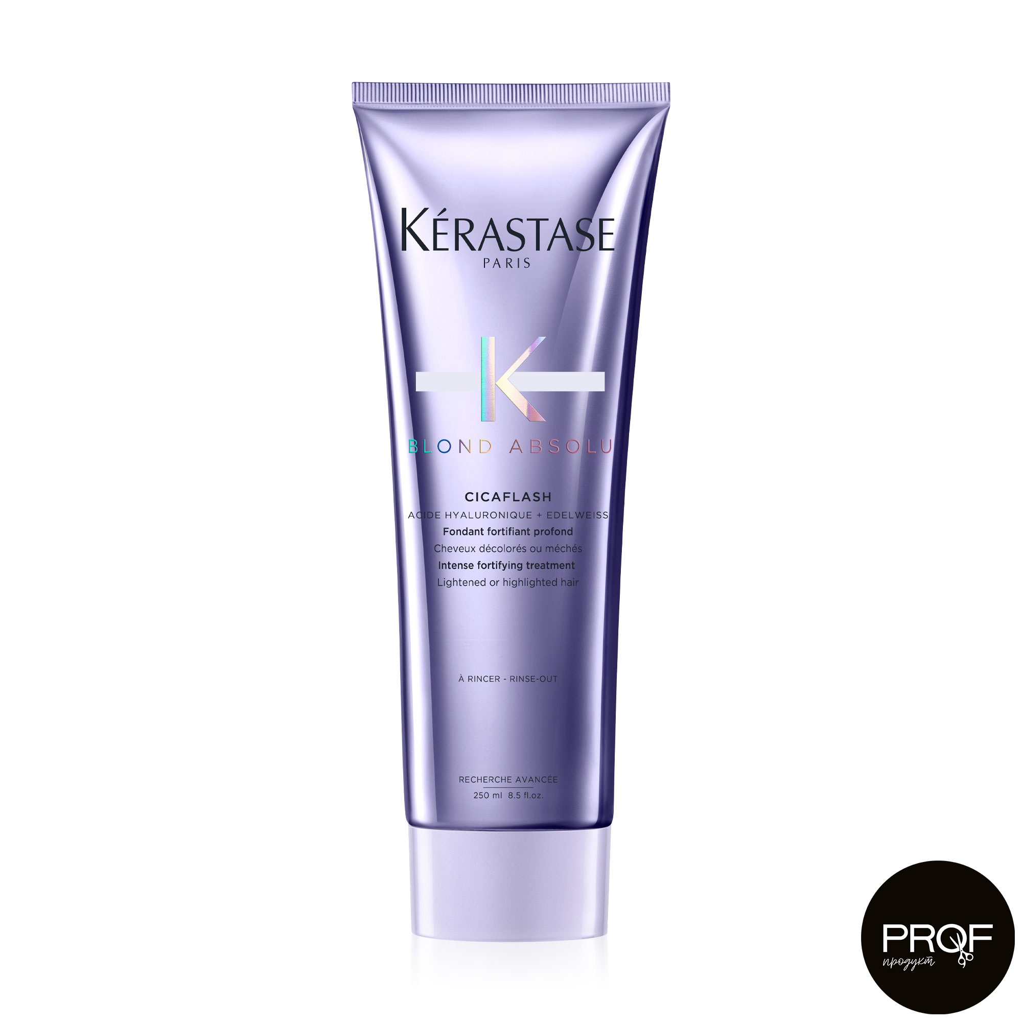 

Уцінка! Інтенсивний зміцнювальний засіб Kerastase Blond Absolu Cicaflash Conditioner для догляду за освітленим або мелірованим волоссям, 250 мл