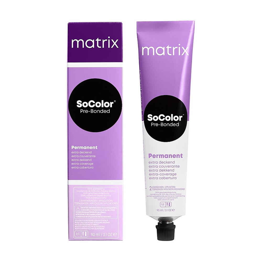 

Стійка крем-фарба для волосся Matrix Socolor Beauty (Pre-Bonded Permanent) Extra Coverage 504N, 90 мл