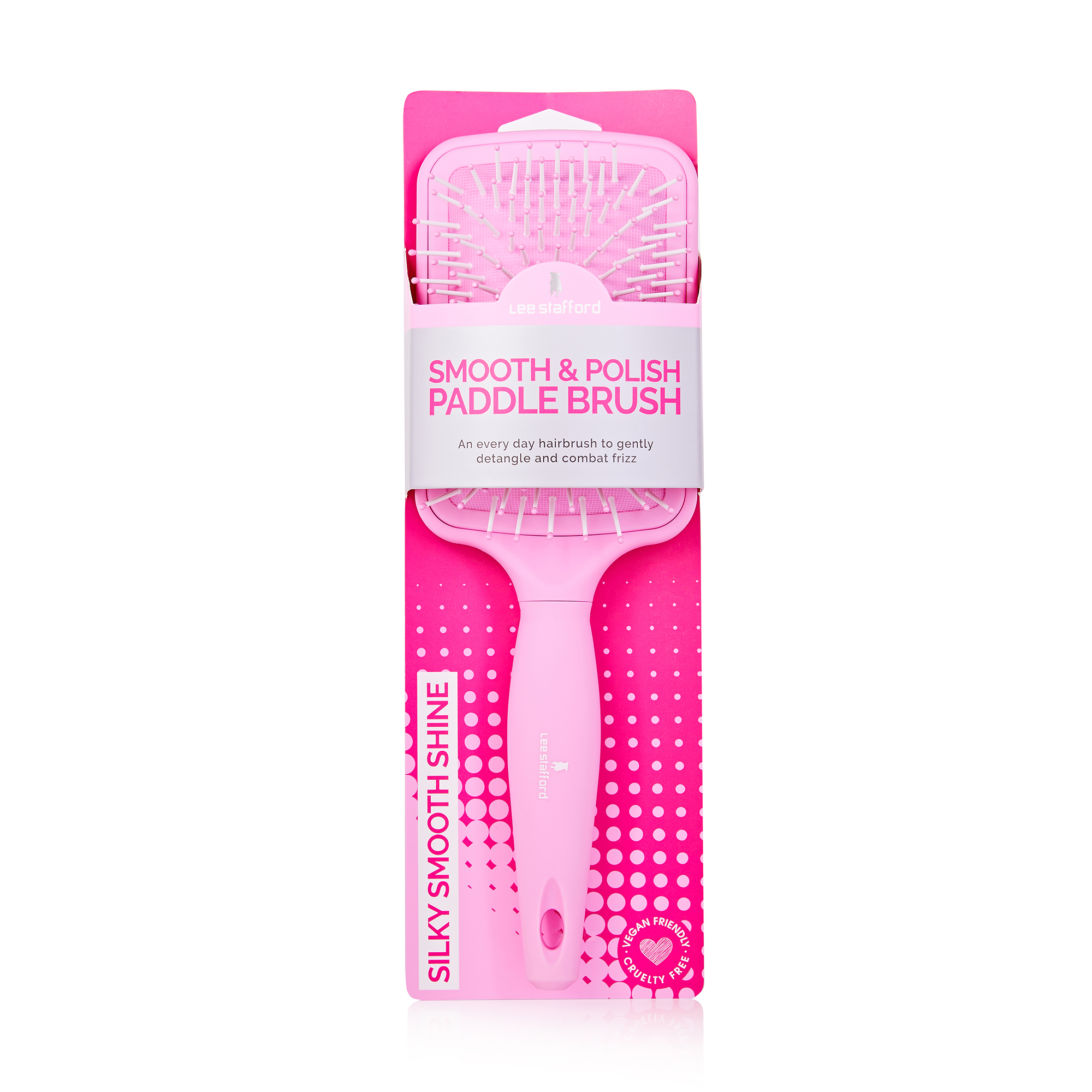 

Масажна щітка для волосся Lee Stafford Smooth & Polish Paddle Brush