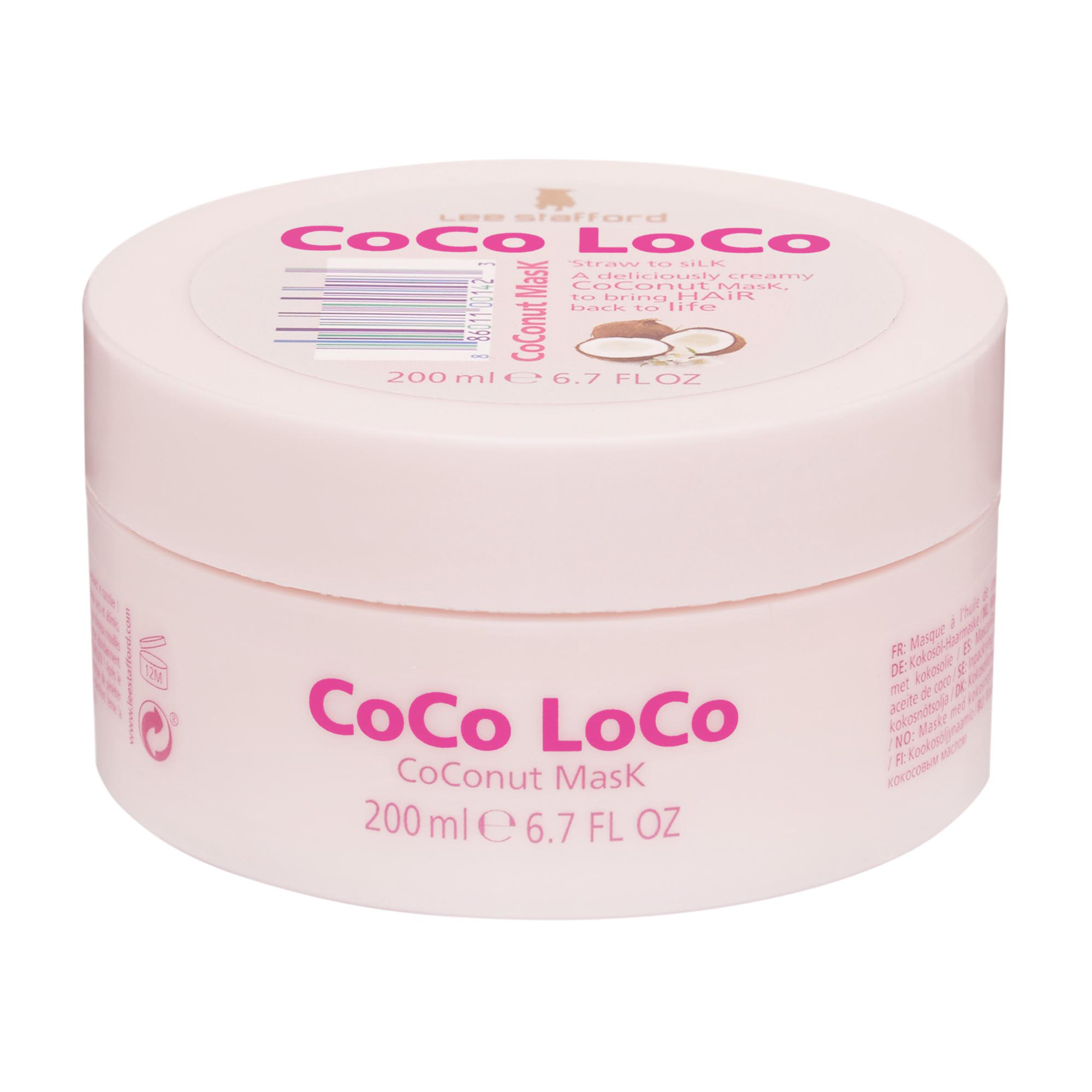 

Зволожувальна маска для волосся Lee Stafford Coco Loco Coconut Mask з кокосовою олією, 200 мл