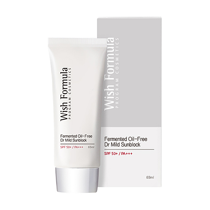 

Сонцезахисний крем Wish Formula SPF 50 Fermented Oil FreeDr Mild Sun Block SPF50+/PA+++, 65мл
