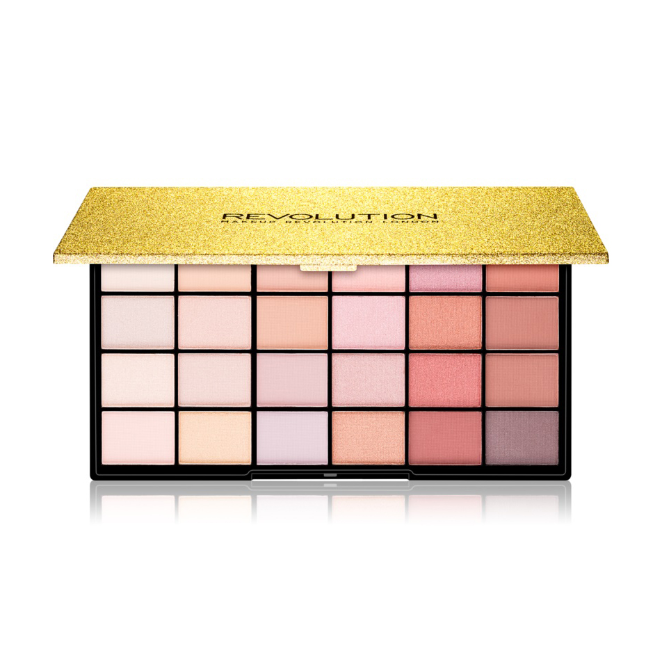 

Палетка тіней для повік Makeup Revolution Life On The Dancefloor Vip Eyeshadow Palette, 24 відтінка, 26.4 г