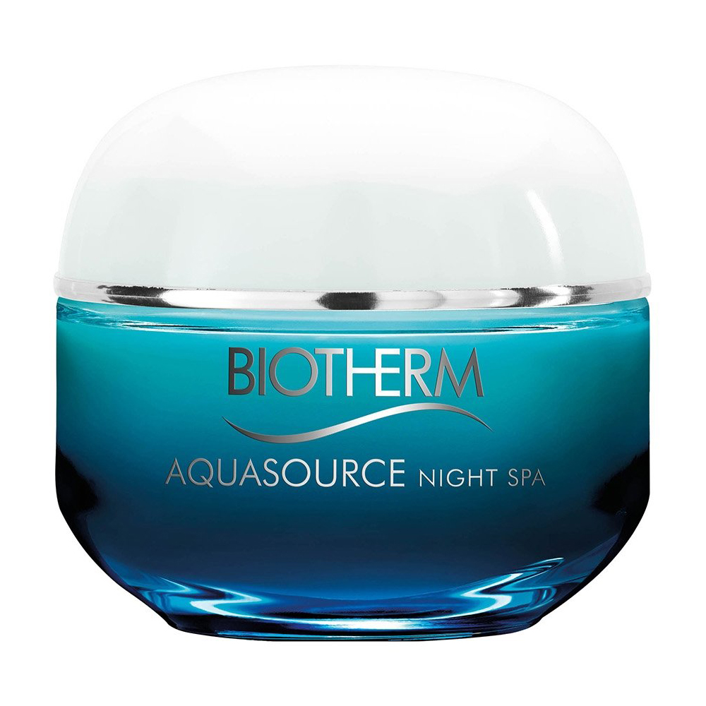 Акція на Нічний зволожувальний бальзам для обличчя Biotherm Aquasource Night Spa, 50 мл від Eva