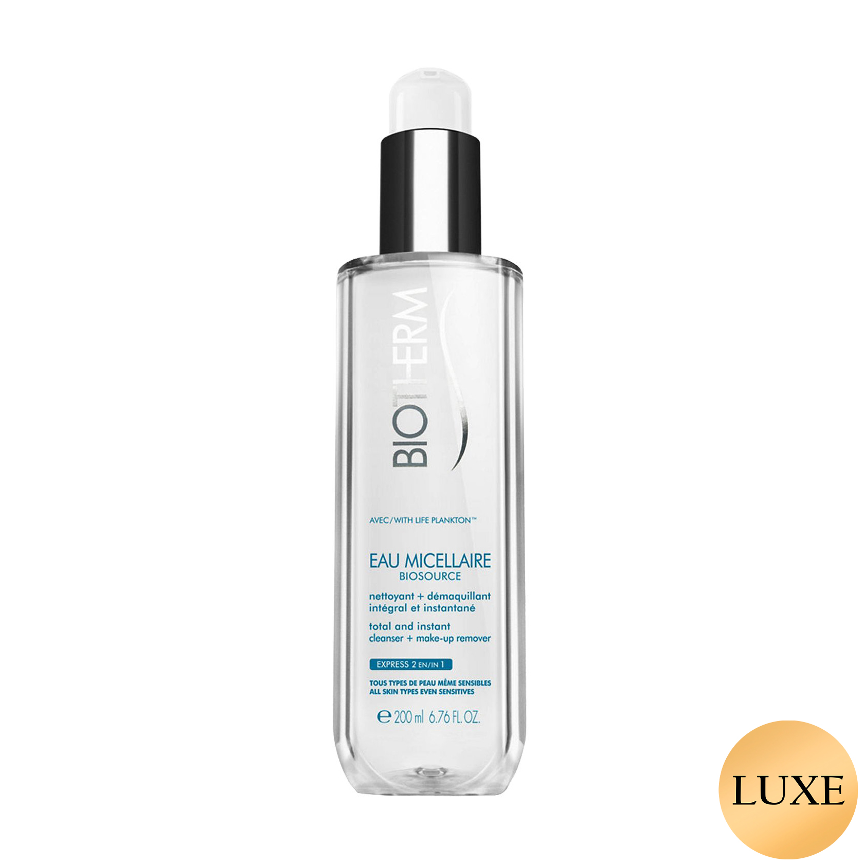 

Міцелярна вода Biotherm Biosource Eau Micellaire для всіх типів шкіри, 200 мл