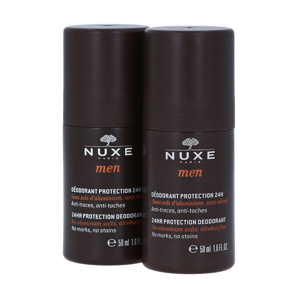 

Набір кулькових дезодорантів Nuxe Men 24hr Protection Deodorant чоловічий, 2*50 мл