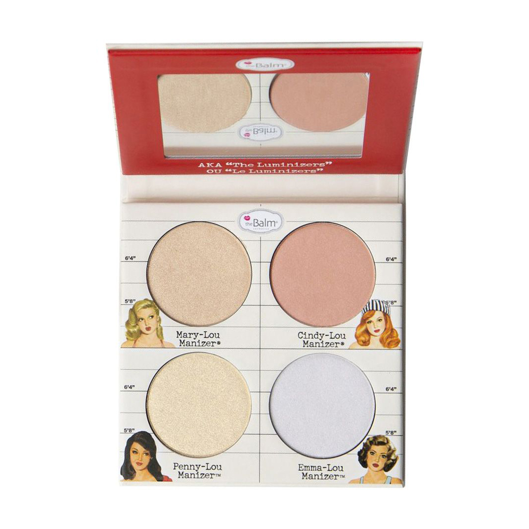 

Палітра хайлайтеров The Balm The Lou Manizer'sQuad, 10.5 г
