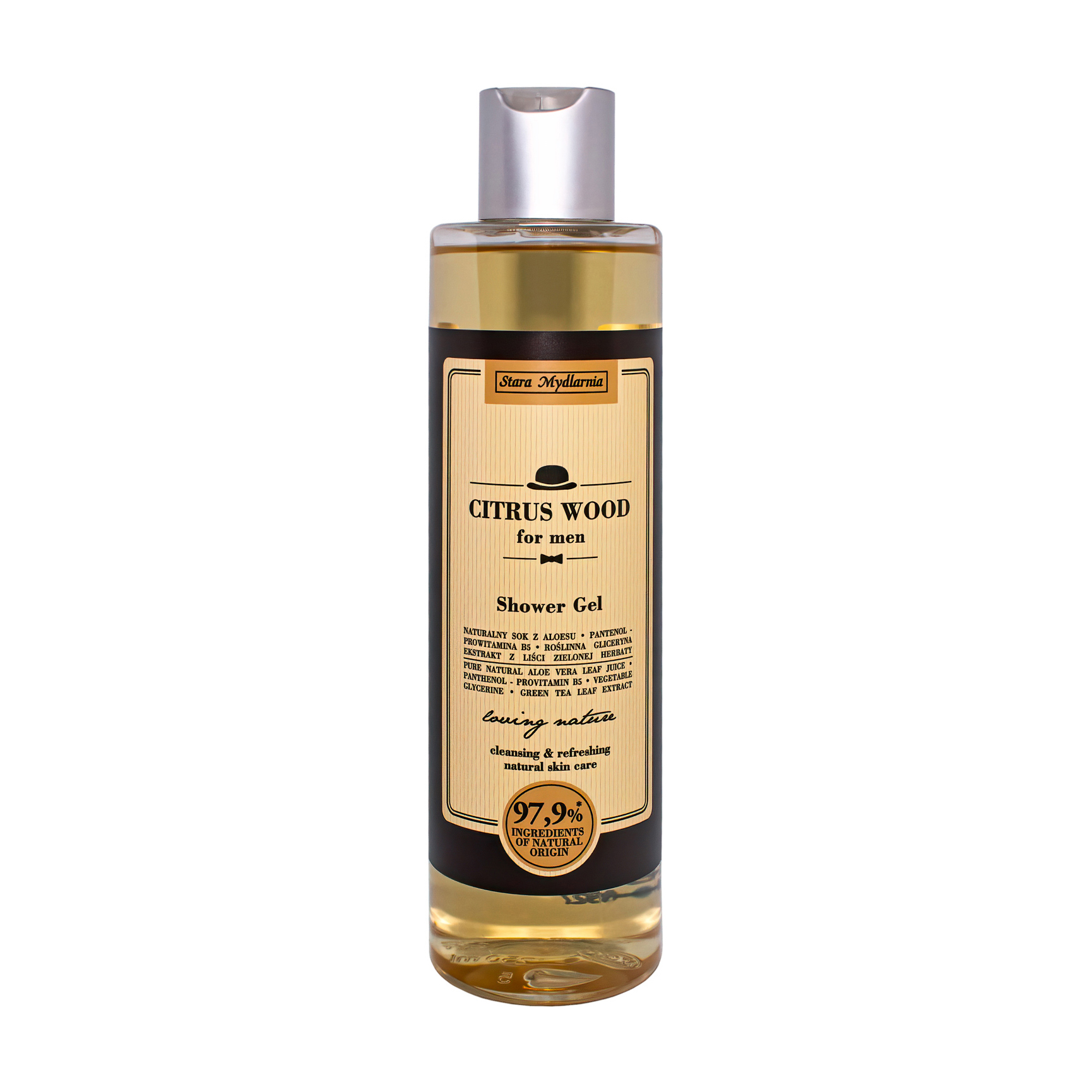 

Гель для душу Stara Mydlarnia Citrus Wood Shower Gel For Men для чоловіків, 250 мл