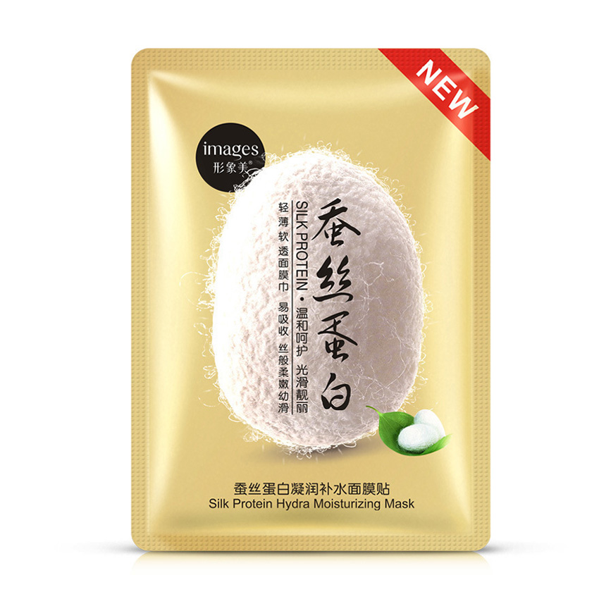 

Підтягувальна тканинна маска для обличчя Images Silk Protein Moisturizing Mask з протеїнами шовку, 30 г