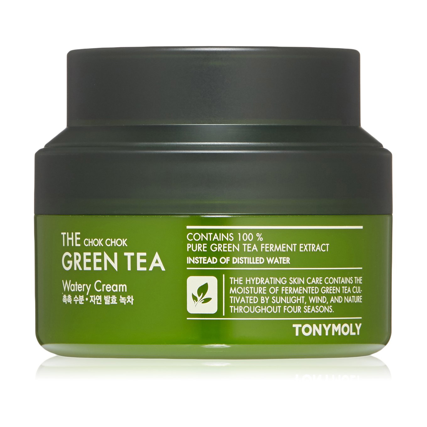 

Крем для обличчя з екстрактом зеленого чаю Tony Moly The Chok Chok Green Tea Watery Cream, 60 мл