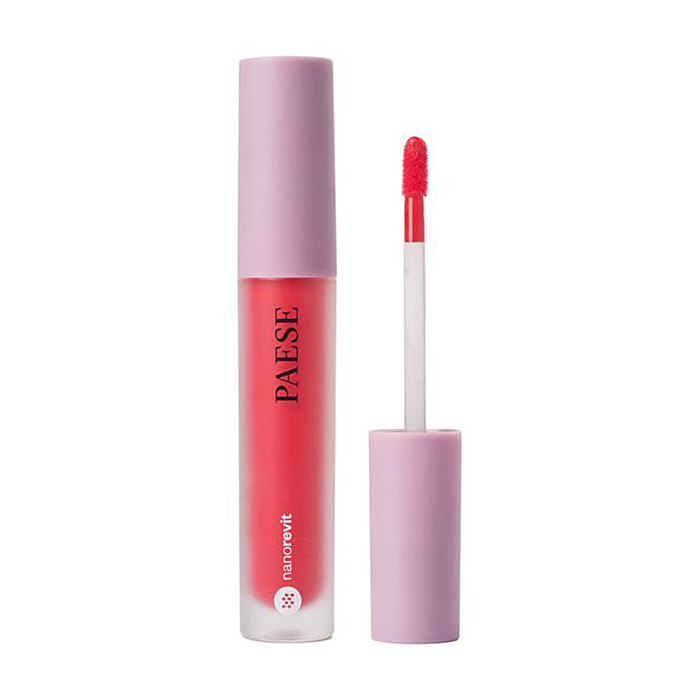 

Уцінка! Рідка помада для губ Paese Nanorevit High Gloss Liquid Lipstick, 53 Spicy Red, 4.5 г