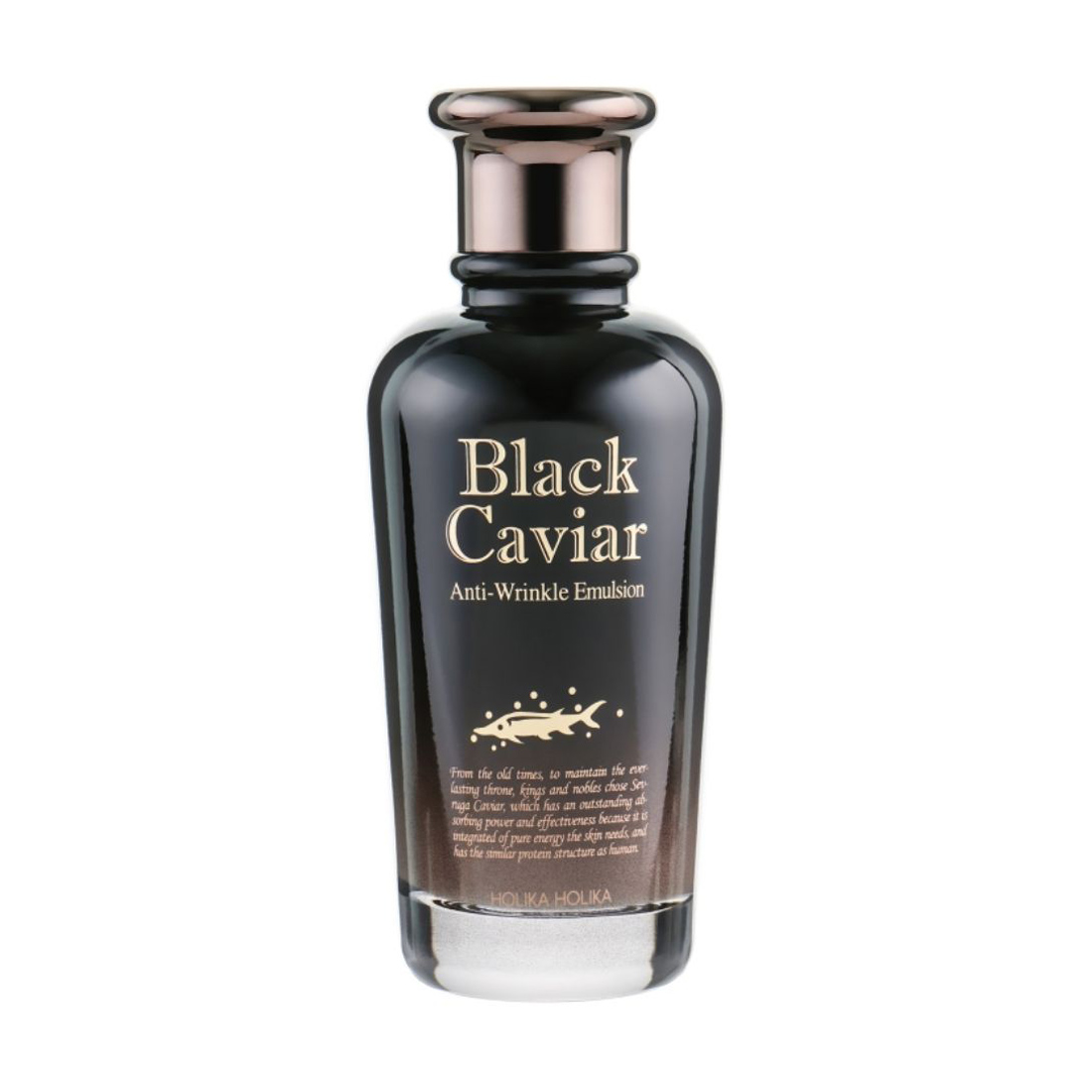 

Уцінка! Ліфтинг емульсія для обличчя Holika Holika Black Caviar Antiwrinkle Emulsion з екстрактом чорної ікри, 120 мл