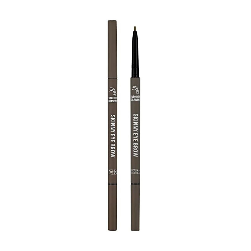 

Олівець для брів Holika Holika Wonder Drawing Skinny Eye Brow, 05 Ash Brown, 0.5 г