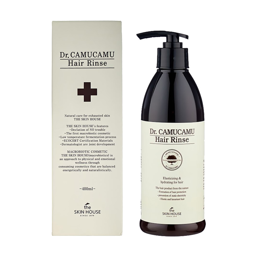 

Лікувальний бальзам для волосся The Skin House Dr. Camucamu Hair Rinse, 400 мл