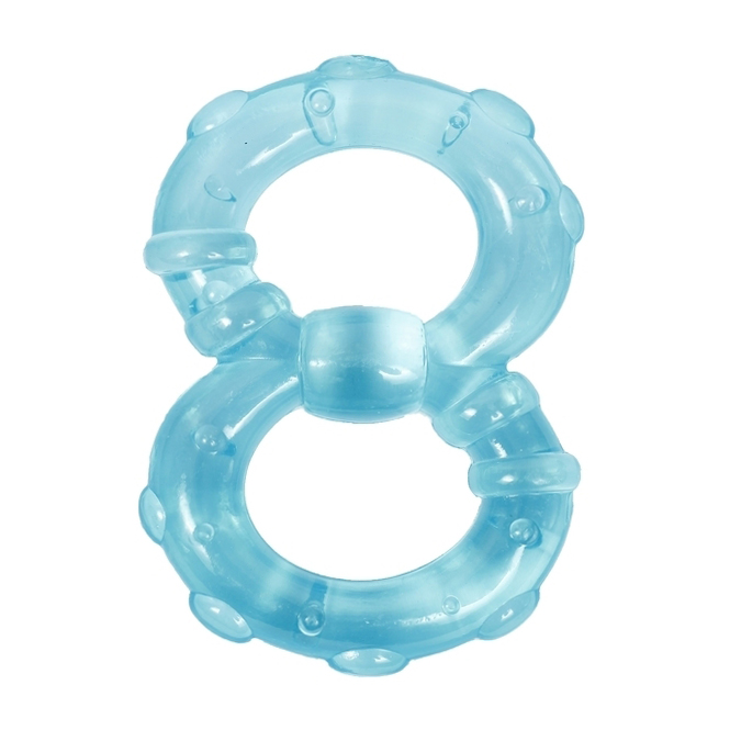 

Прорізувач для зубів Курносики Міні з дистильованою водою, силіконовий, від 3 місяців, блакитний (7045)