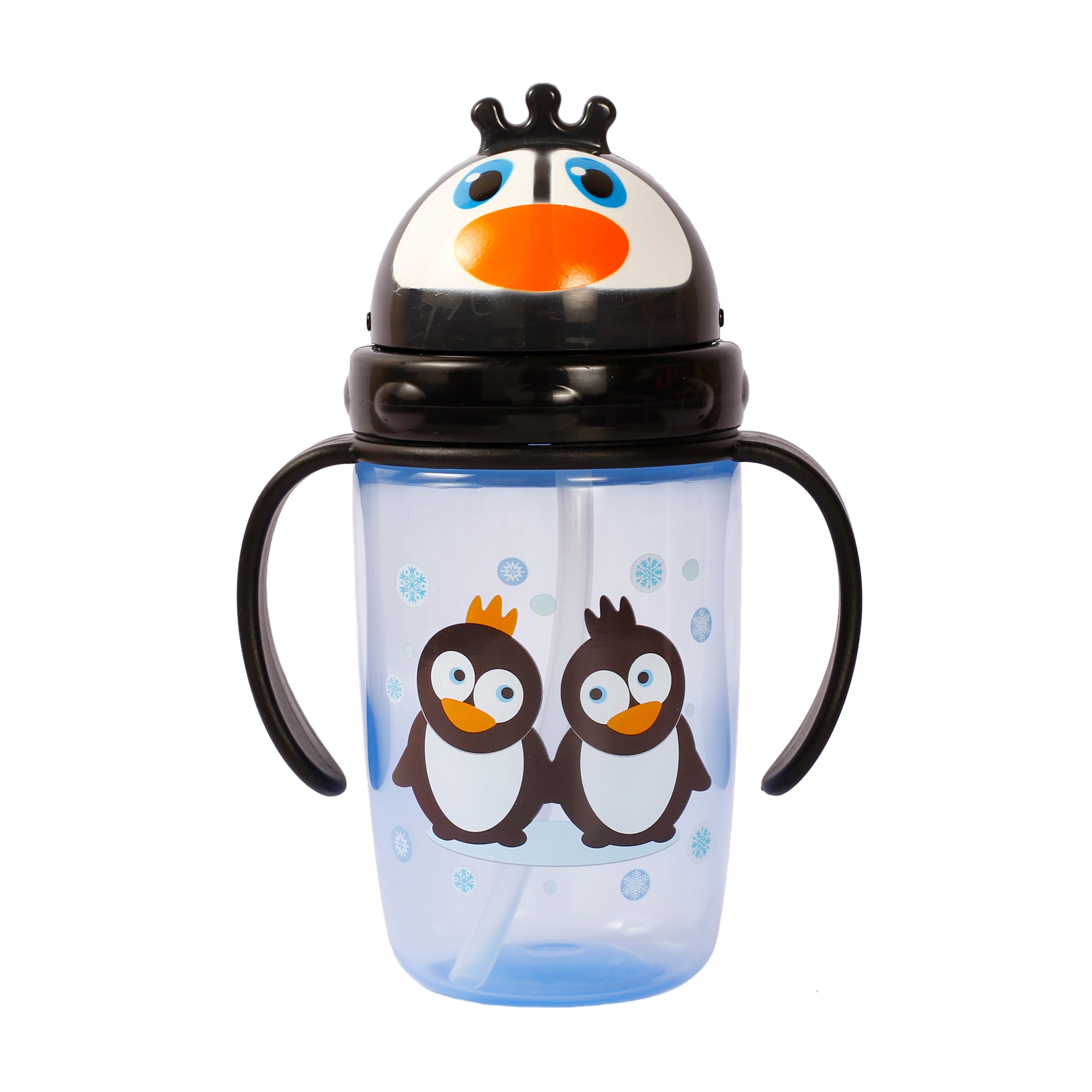 

Поїлка-непроливайка Курносики з ручками та силіконовою соломкою від 9 місяців, блакитна, 360 мл (7224)