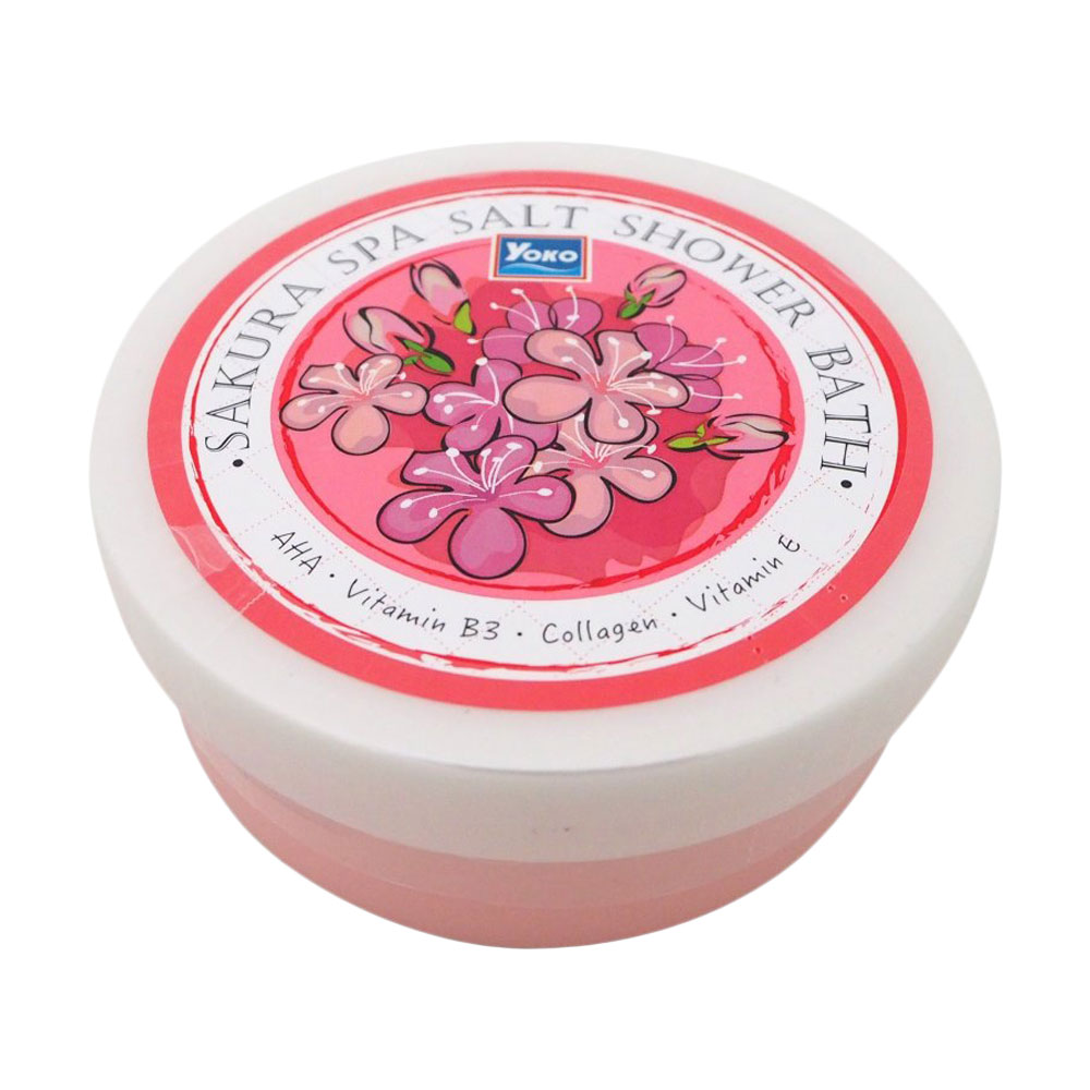 

Скраб-сіль для душу Yoko Sakura Spa Salt Shower Bath з сакурою, 250 г