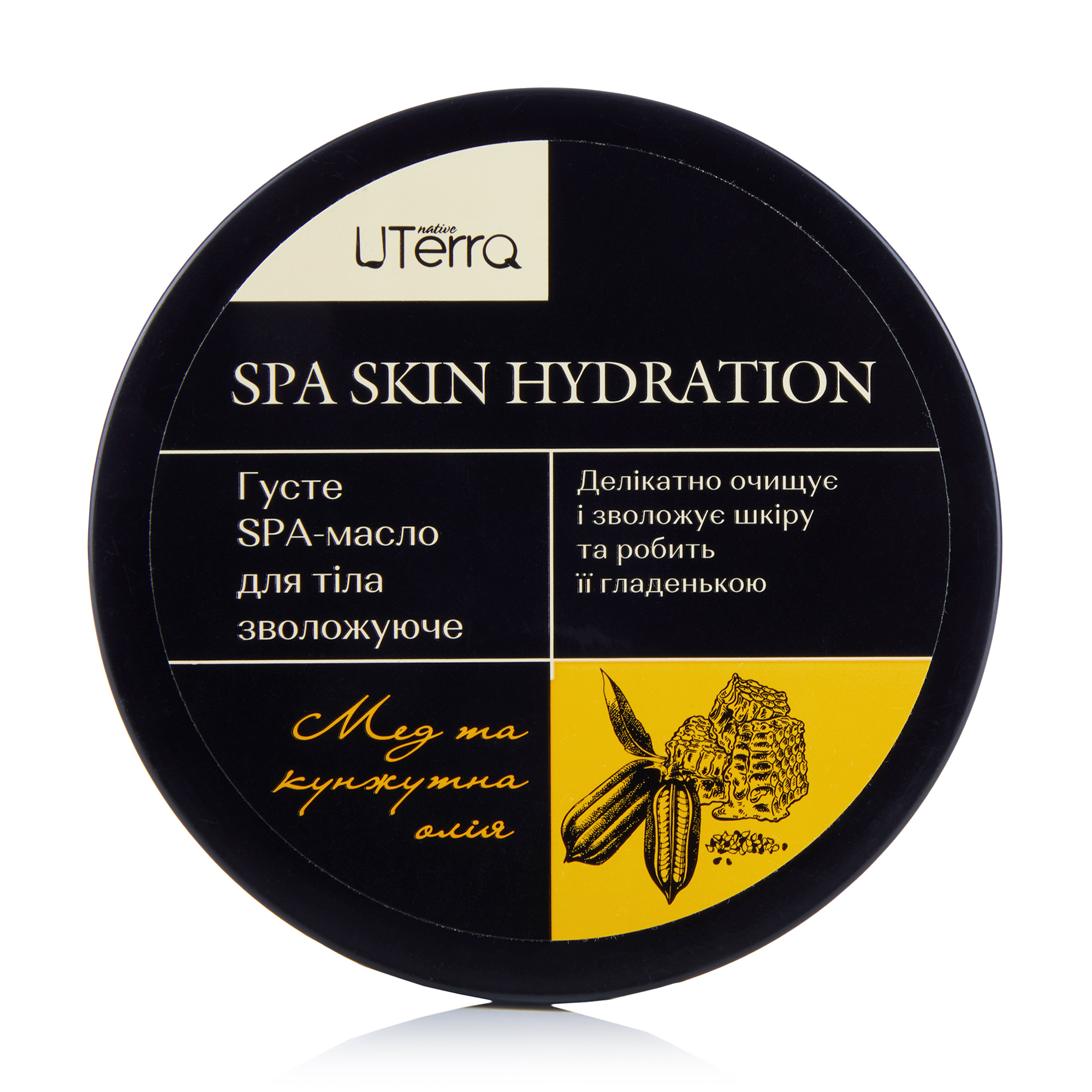

Густе SPA-масло для тіла UTerra Nativ мед та кунжутна олія, 250 мл
