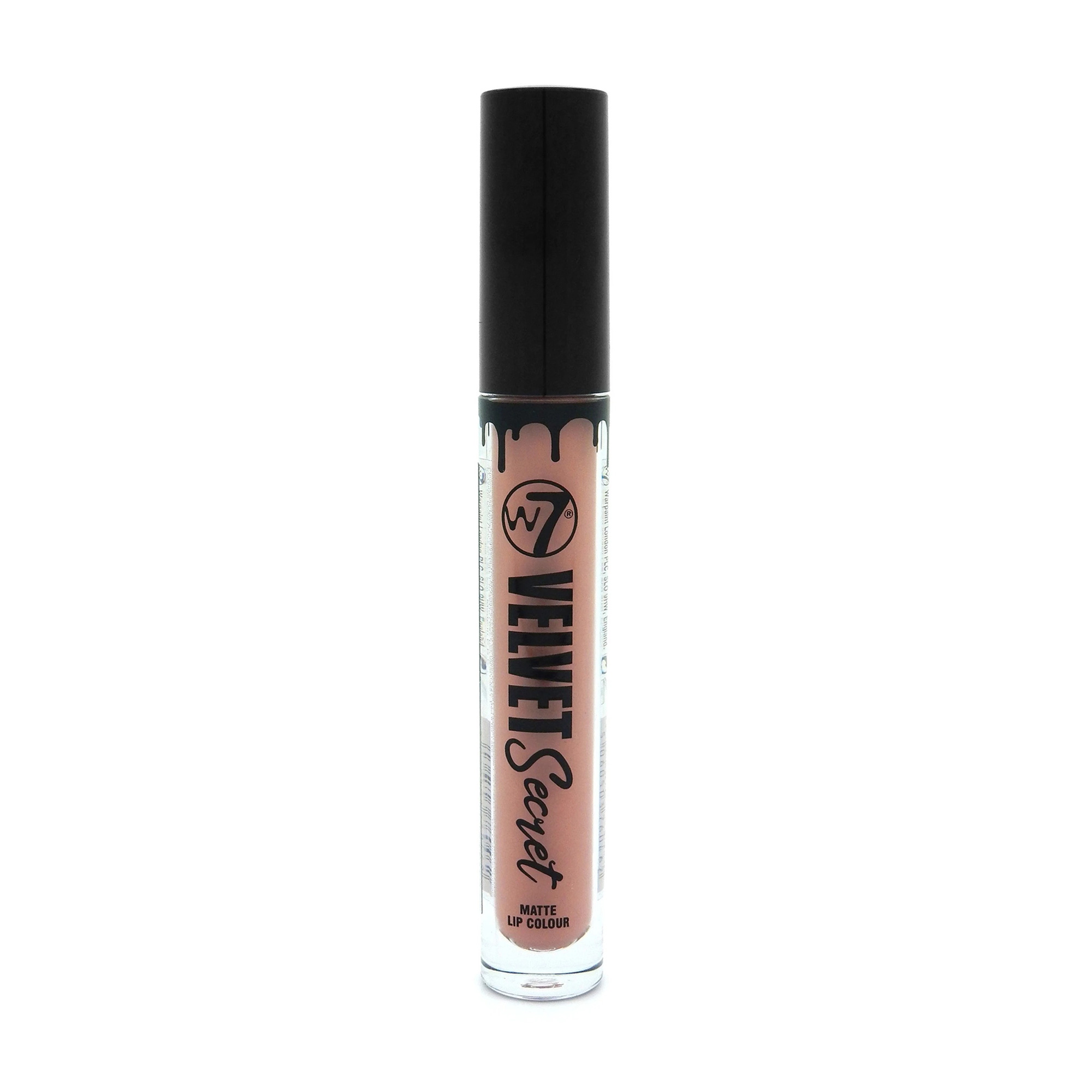 

Рідка матова помада для губ W7 Velvet Secret Matte Lip Colour Cappuccino, 2.5 мл